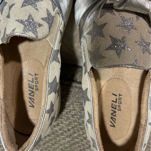 Vaneli Sport Odelet Silver Star Slip On Sneaker - Picture 7 of 9